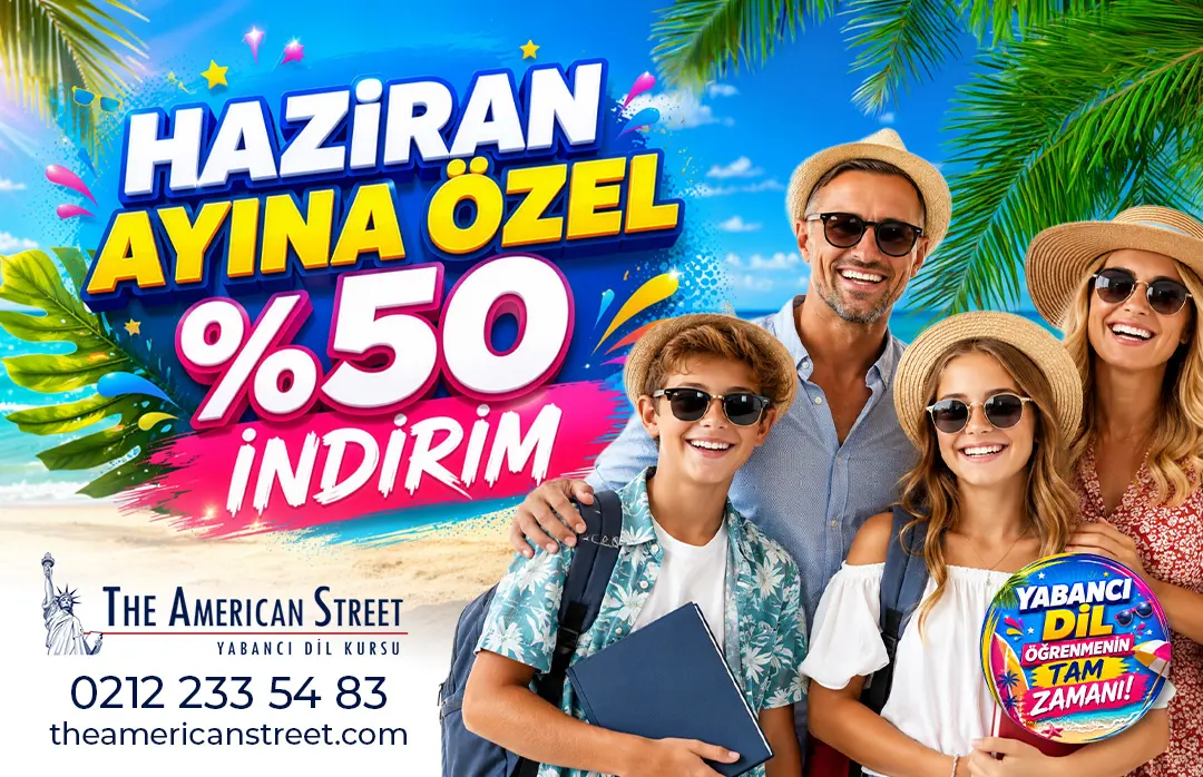 Haziran'a Özel Fırsatları Kaçırmayın! Net %50 İndirim!